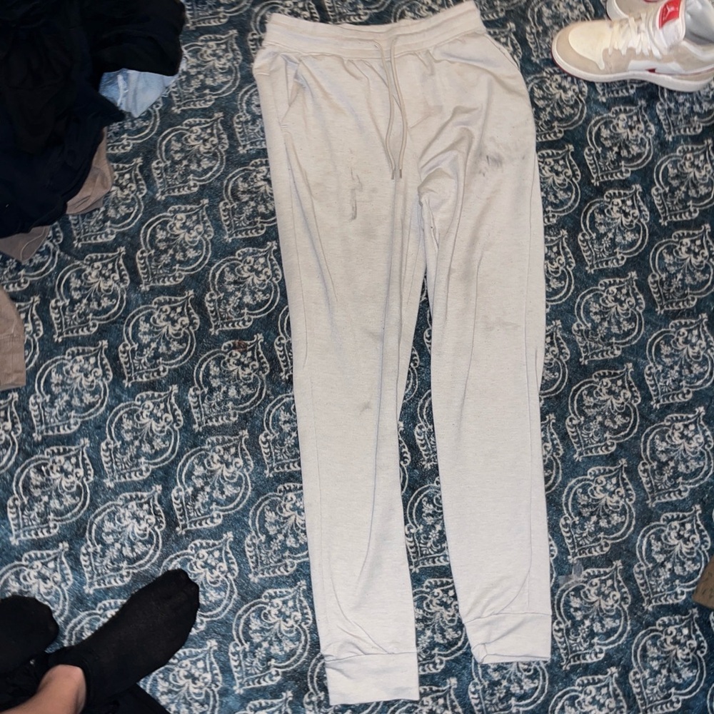 Athletic Works Light Gray Kids Joggers